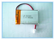 Aangepaste Navulbare Polymeerbatterijcel GPS 053448 3.7V-Li - Po 503448