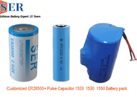 Van het de Batterijpak van Li SOCL2 van ER26500 SPC1530 HLC1550A HPC1550 Hybride de Impulscondensator voor IOT-Product