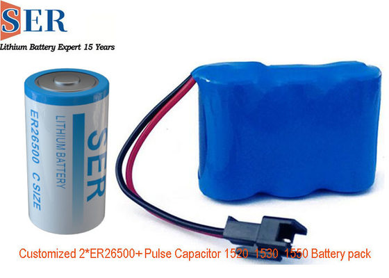 10.8V aangepast Li-SOCL2 batterijpakket 3ER26500 3S1P primaire C-grootte batterijpakket voor fietslocker