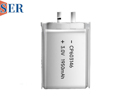 CP603146 de primaire van de de Zakcel van de Lithiumbatterij 3v Uiterst dunne Li-MnO2 Lange Houdbaarheid