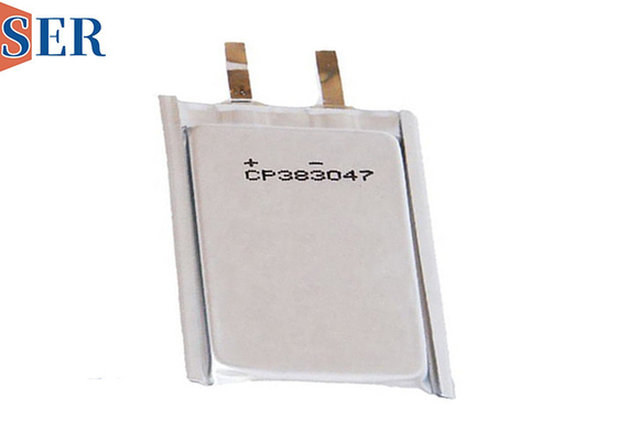Van de de Folie het Uiterst dunne Batterij van CP383047 3.0V LiMNO2 Flexibele Pakket