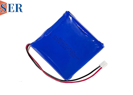 Van het het Lithiummangaan van CP405050-2P 3.0V 5000mAh het zachte pak van de het pakketlimno2 primaire batterij