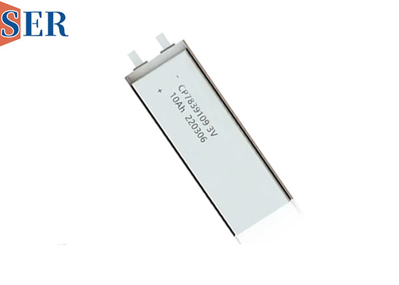 Van het het Mangaandioxyde van het douane de Primaire Dunne Lithium Batterij CP7839109 3.0V 10Ah