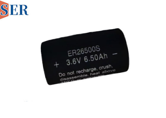 Er26500S 3.6V Li SOCl2 Batterij Grootte C Hoge temperatuur tot 150°C Voor olieboorveldapparaat