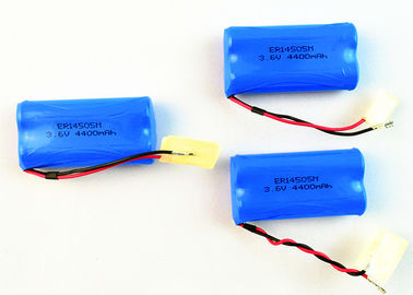 De aangepaste van de de Batterij4400mah 3.6V/7.2V aa Grootte ER14505M-2P 1S2P van Li SOCL2 Goedkeuring van Ce