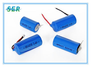 De Batterij ER14335 2/3AA 3,6 Voltage 1700mAh van Li SOCL2 van enz. OBU 10 jaar Houdbaarheid