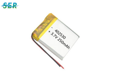 3.7V navulbare de Batterijlp402535 PCM Draad van het Lithiumpolymeer voor Digitale Producten