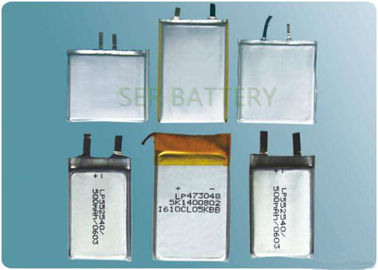 3.7V navulbare de Batterijlp402535 PCM Draad van het Lithiumpolymeer voor Digitale Producten