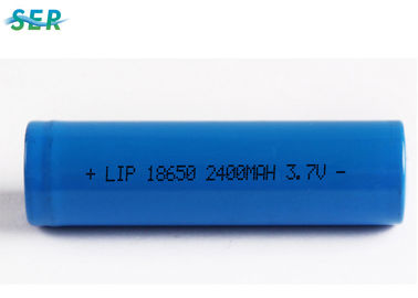 Stabiele Veilige Lithium Ionenaa Batterij, 18650 Lithium Ion Rechargeable Cell 3.7V 2400mah