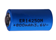 LS14250M van de het Lithium Primaire Batterij 1/2AA van Li SOCl2 de Grootte R6 ER14250M 800mAh voor CNC Werktuigmachines