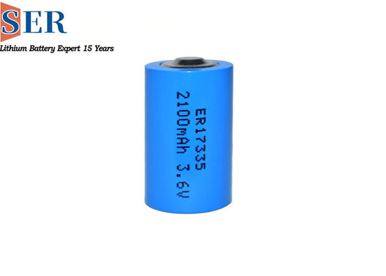 MSDS-de Meter van het de Batterijer17335s Nut van Li SOCL2 Cel Op hoge temperatuur van het 3,6 Volt de Primaire Lithium