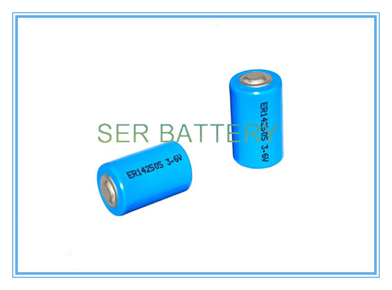 Laag de Batterijtype 1 Op hoge temperatuur van Passiveringsli SOCL2/Veilige het Lithiumcel van 2AA ER14250S