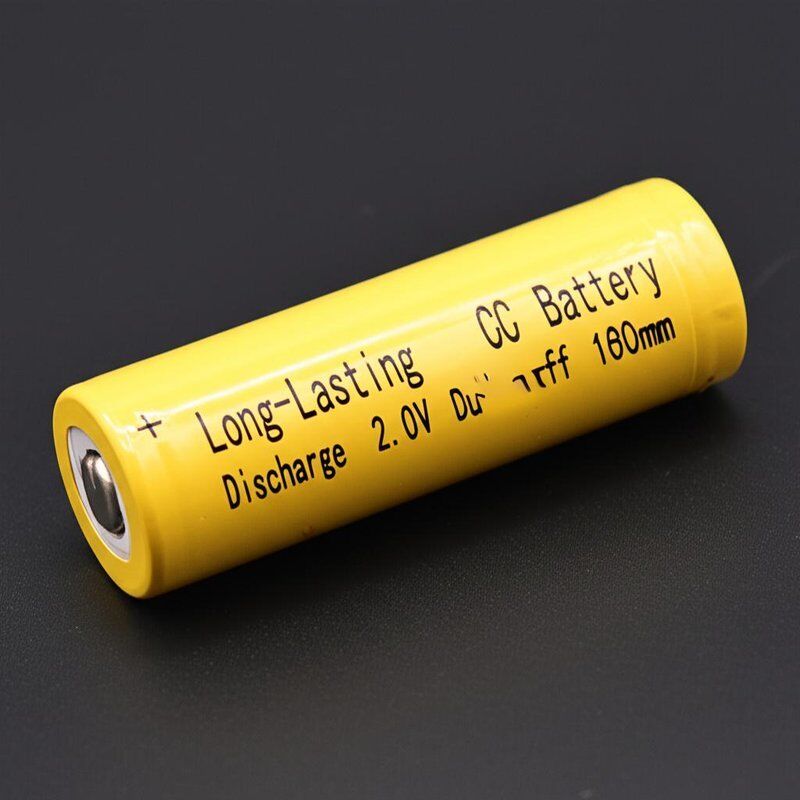 Long-Lasting CC Battery with 2.0V Discharge Cut-off Voltage and 26*100mm Size