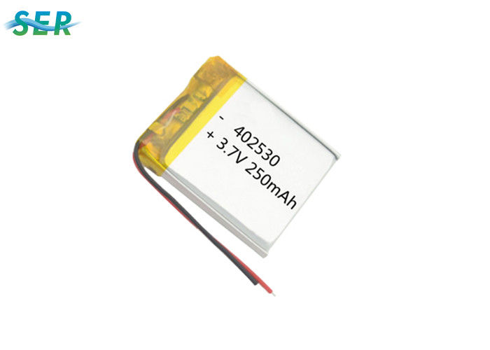 3.7V navulbare de Batterijlp402535 PCM Draad van het Lithiumpolymeer voor Digitale Producten