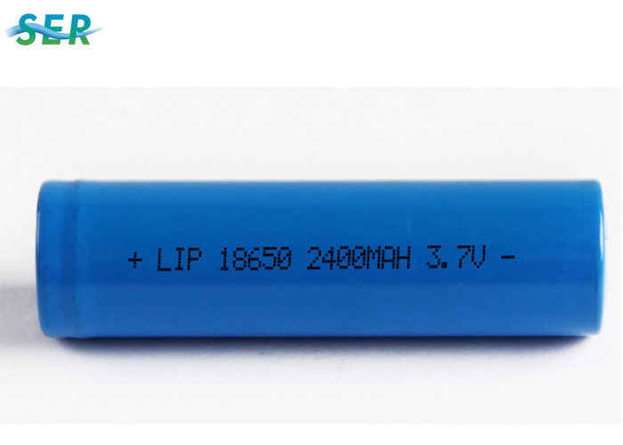 Stabiele Veilige Lithium Ionenaa Batterij, 18650 Lithium Ion Rechargeable Cell 3.7V 2400mah