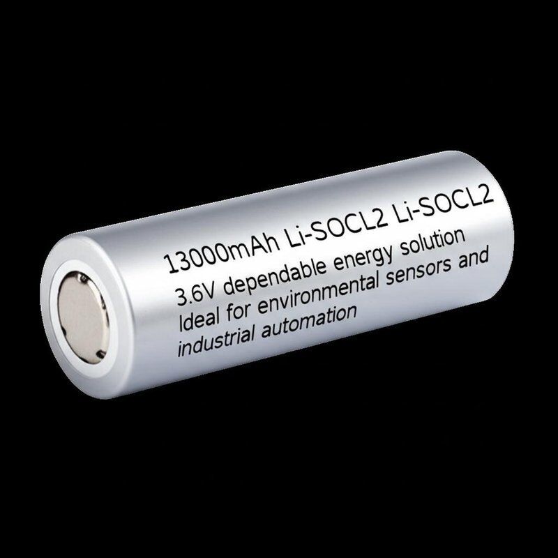 13000mAh Li-SOCL2-batterij 3.6V betrouwbare energieoplossing ideaal voor omgevingssensoren en industriële automatisering