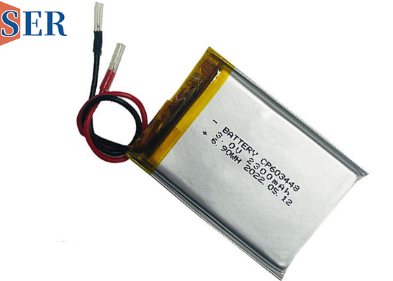 Van het Pakketli MnO2 van SER CP603048 de Zachte van het de Batterij3.0v Lithium Batterij van het Mangaan Primaire Uiterst dunne Lipo