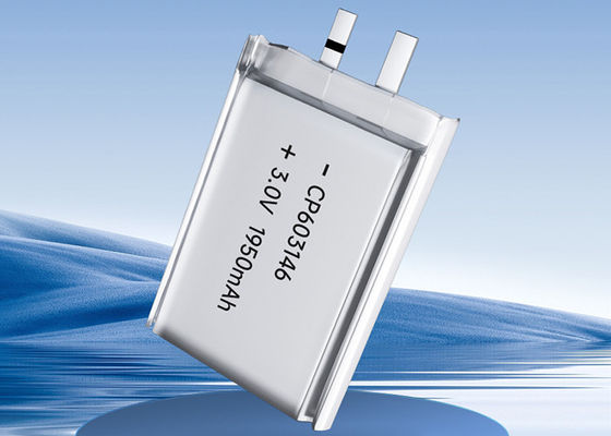 CP603146 de primaire van de de Zakcel van de Lithiumbatterij 3v Uiterst dunne Li-MnO2 Lange Houdbaarheid