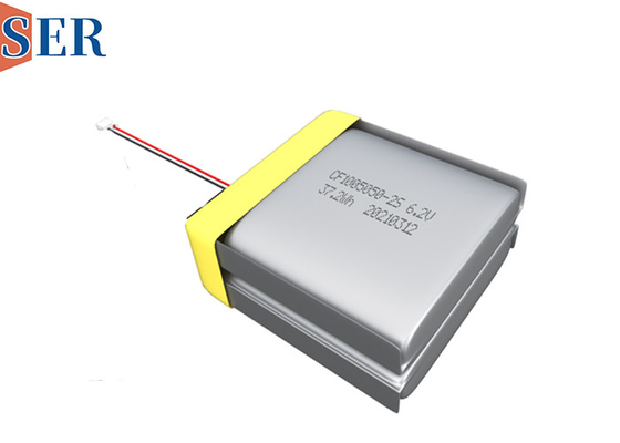 Van het het Lithiummangaan van CP505050-2S LiMnO2 Zachte het Pakbatterij CP1005050-2S 6.0V 6000mAh