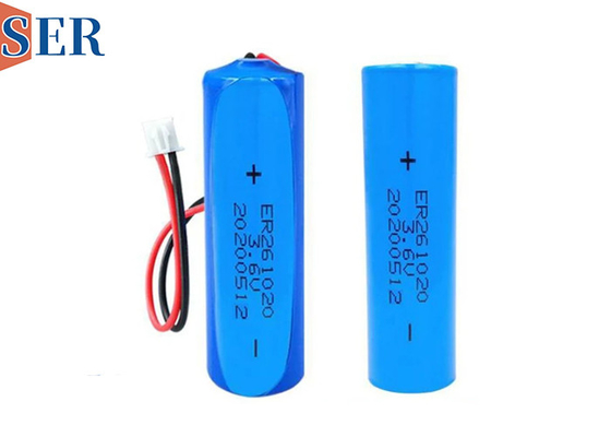 Hoogtemperatuur CC-maat Li SOCL2 batterij ER251020S Voor MWD / LWD-gereedschappen