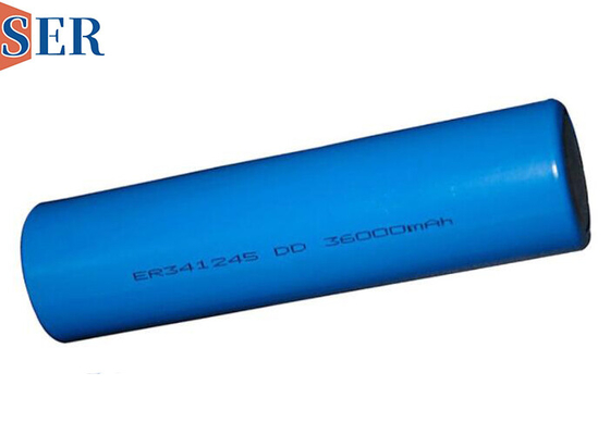ER341245 3.6V Hoge capaciteit 35Ah Li SOCL2 batterij DD Grootte Voor de automobielindustrie