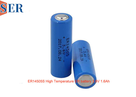 3.6V Primary High Temperature Lithium LiSOCL2 Battery ER14505S AA Grootte voor nutsmeters