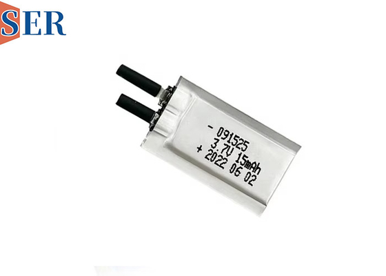 Aanpassen 3.7V ultra dunne zakcel 091525 oplaadbare lithium-polymer batterij voor draagbare apparaten