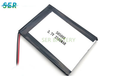 Aangepaste Lipo-Batterij 505068 3.7V van het Lithiumpolymeer snakt het Cyclusleven naar Digitale Camera