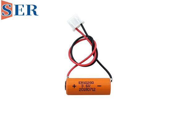 ER10280 van de de Batterij500mah 3.6V 2/3AAA Grootte van Li SOCL2 het Lithium ER10/28