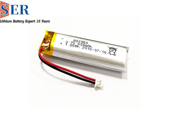 Pas de Cryogene van de het Polymeerbatterij 3.7V 7.4V 150mAh LP801350 van het Lage Temperatuurlithium Cel van het Lithiumli Portugal aan